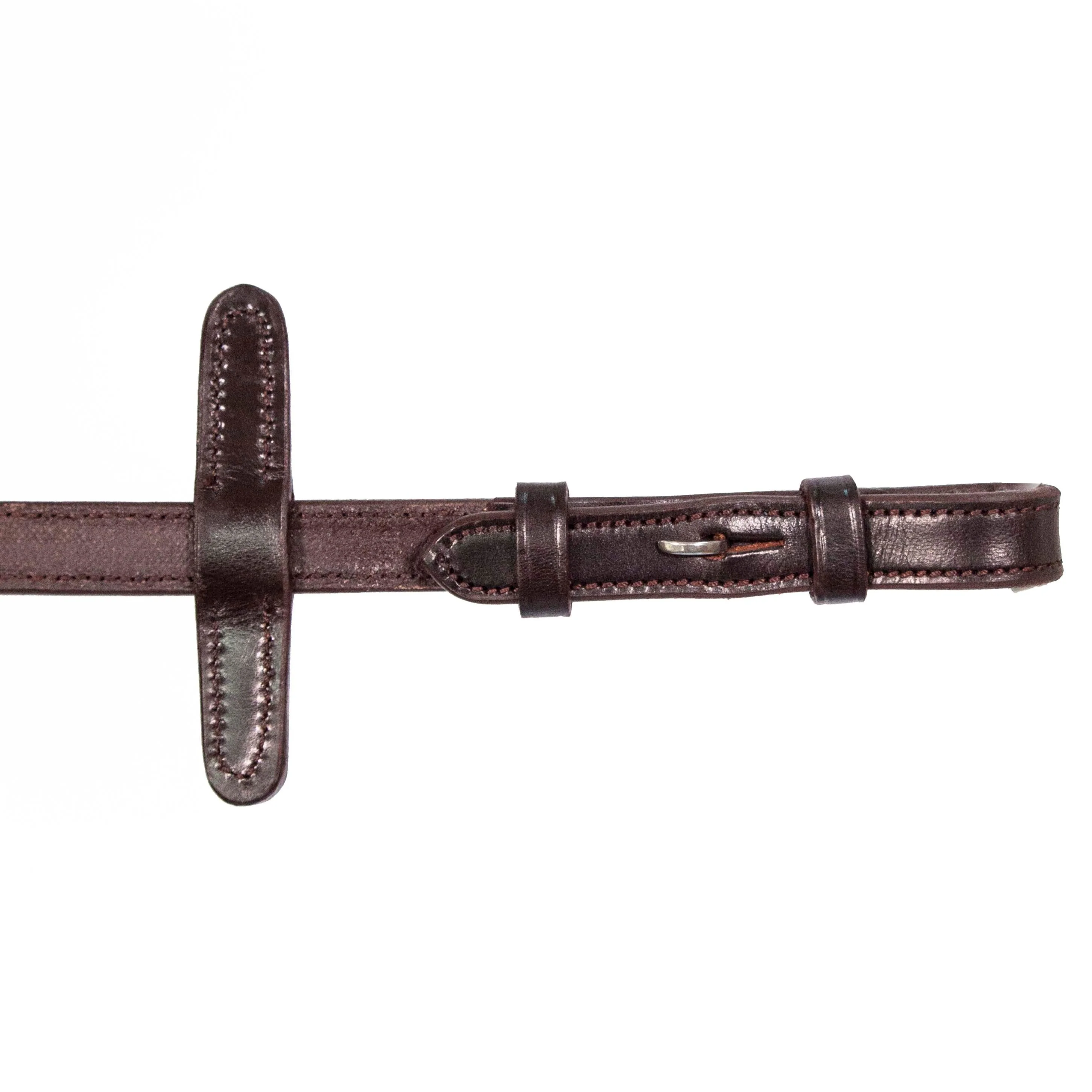 Henry James Xtreme Eventer Hybrid Rubber Reins With Leather Stoppers - Image 9