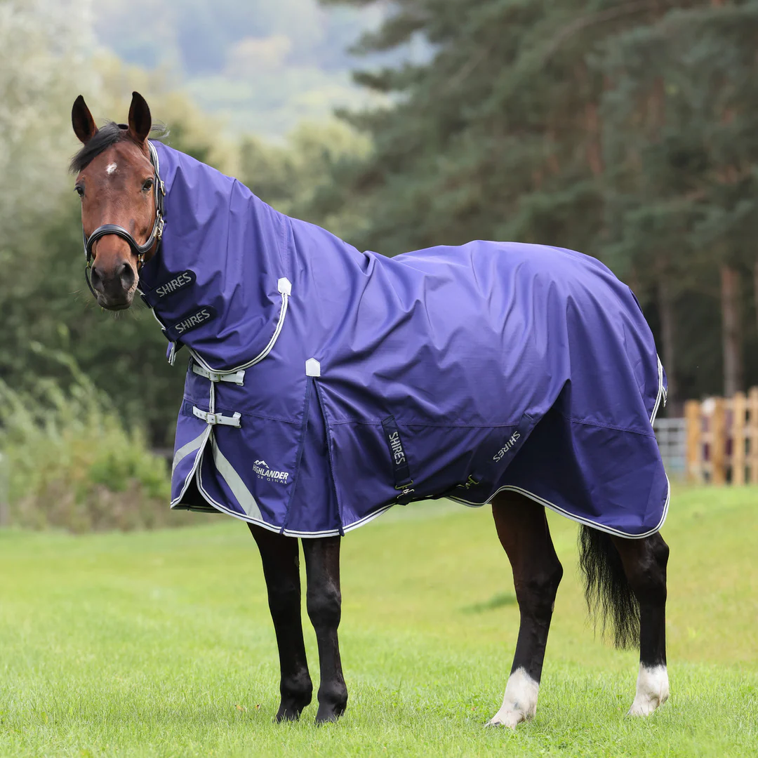 Shires Highlander Original Lite Combo Turnout Rug - Image 2