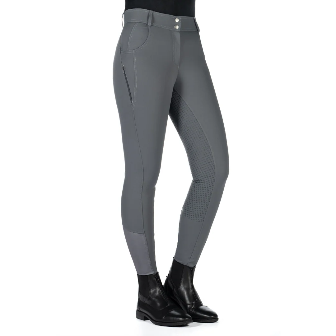 HKM Children's Silicone Full Seat Riding Breeches -Ari Mid Rise- - Image 15