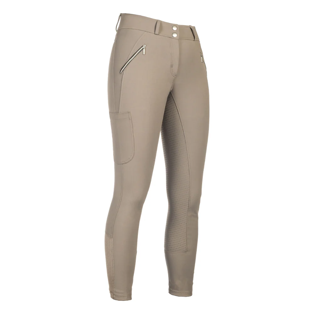HKM Children's Silicone Full Seat Riding Breeches -Lia High Waist- - Image 4