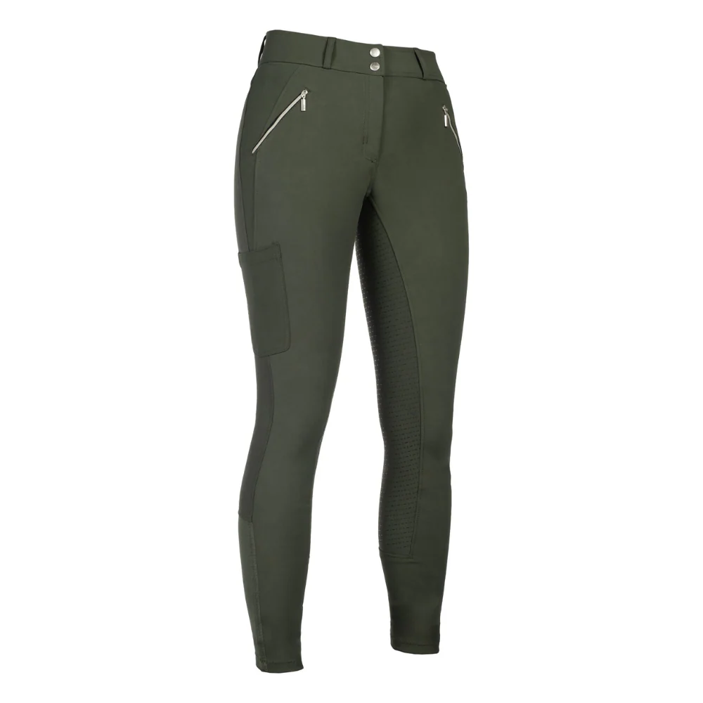 HKM Children's Silicone Full Seat Riding Breeches -Lia High Waist- - Image 5