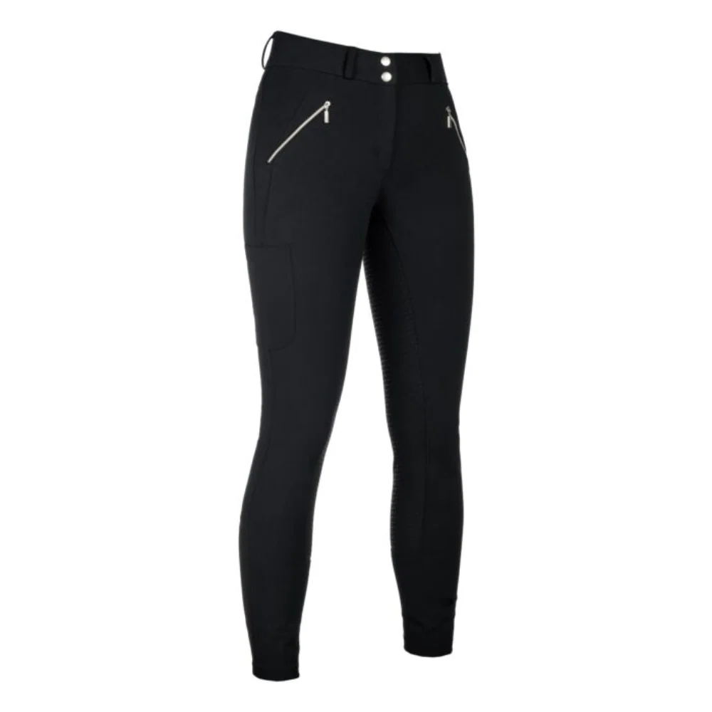 HKM Children's Silicone Full Seat Riding Breeches -Lia High Waist- - Image 8