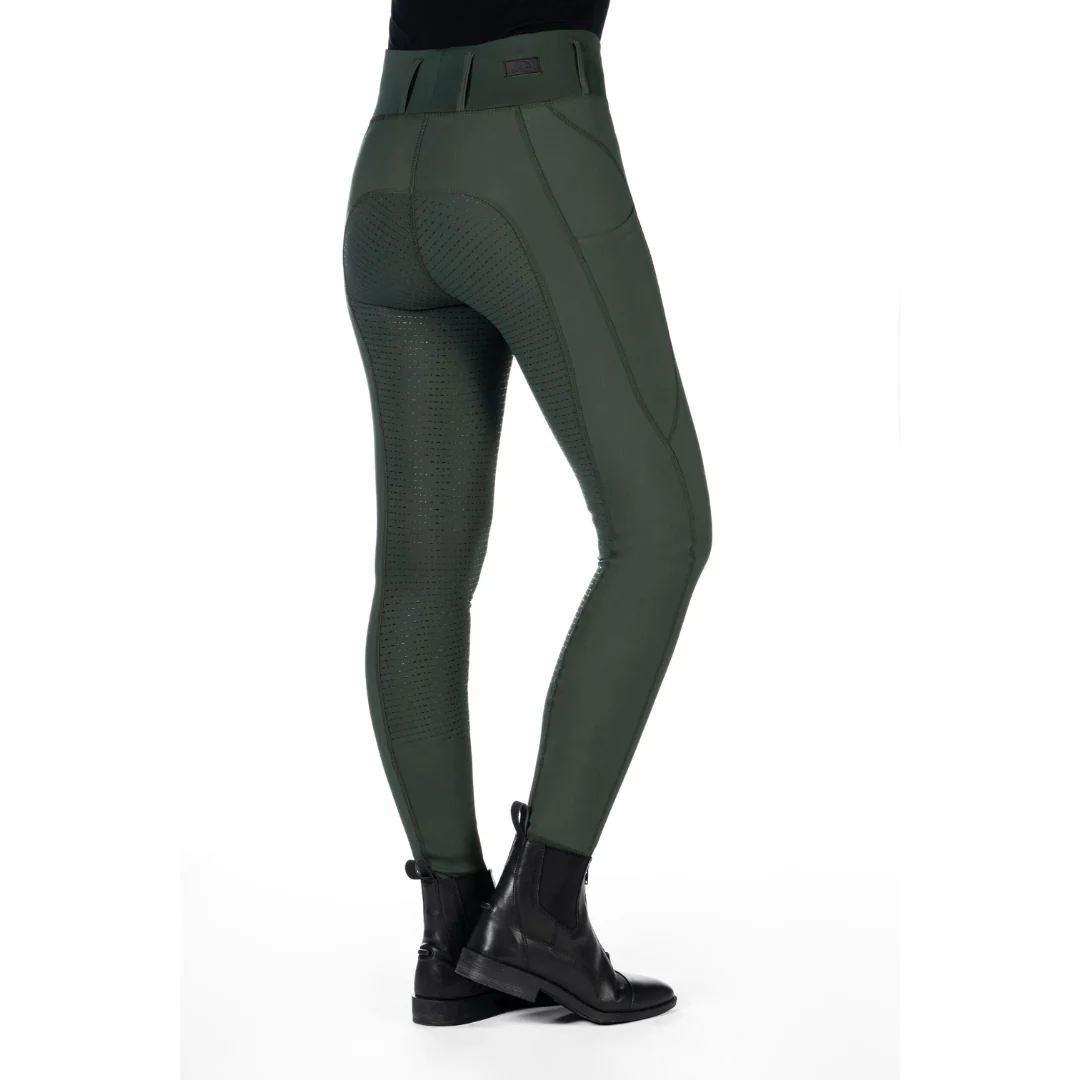 HKM Children's Silicone Full Seat Riding Leggings -Jil High Waist- - Image 7