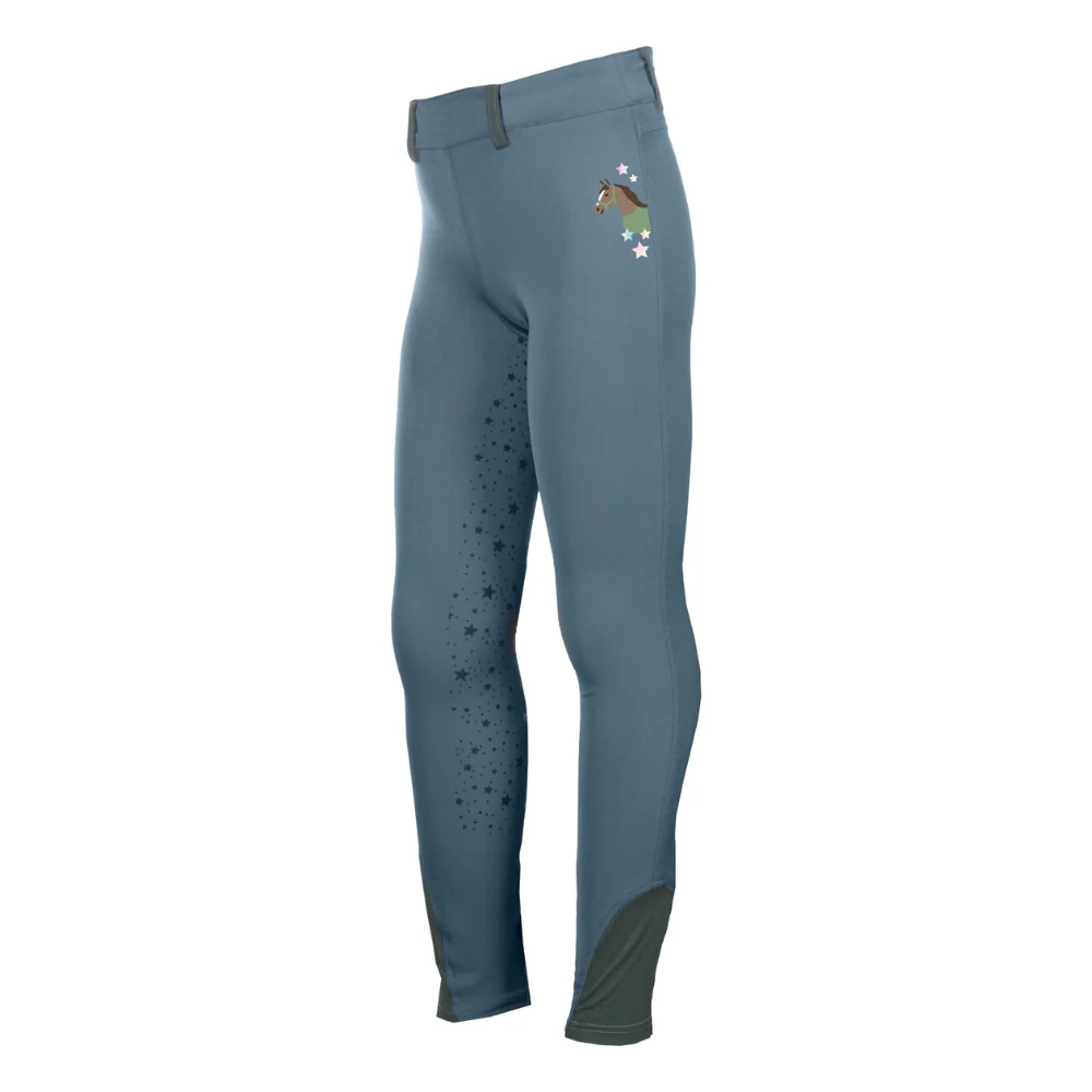 HKM Children's Silicone Full Seat Riding Tights -Pony Dream II-