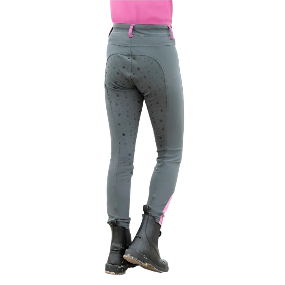 HKM Children's Silicone Full Seat Riding Tights -Pony Dream II- - Image 20