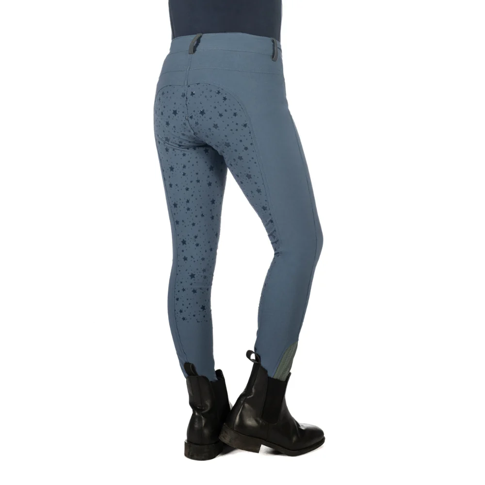 HKM Children's Silicone Full Seat Riding Tights -Pony Dream II- - Image 4
