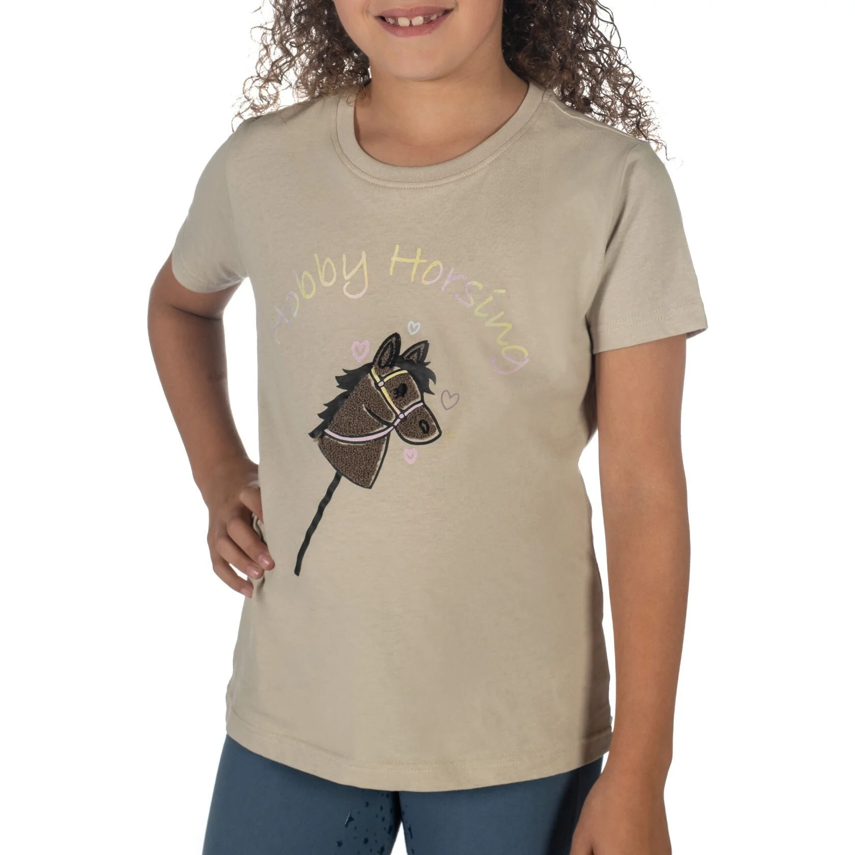 HKM Children's T-shirt -Hobby Horsing Rainbow- - Image 3