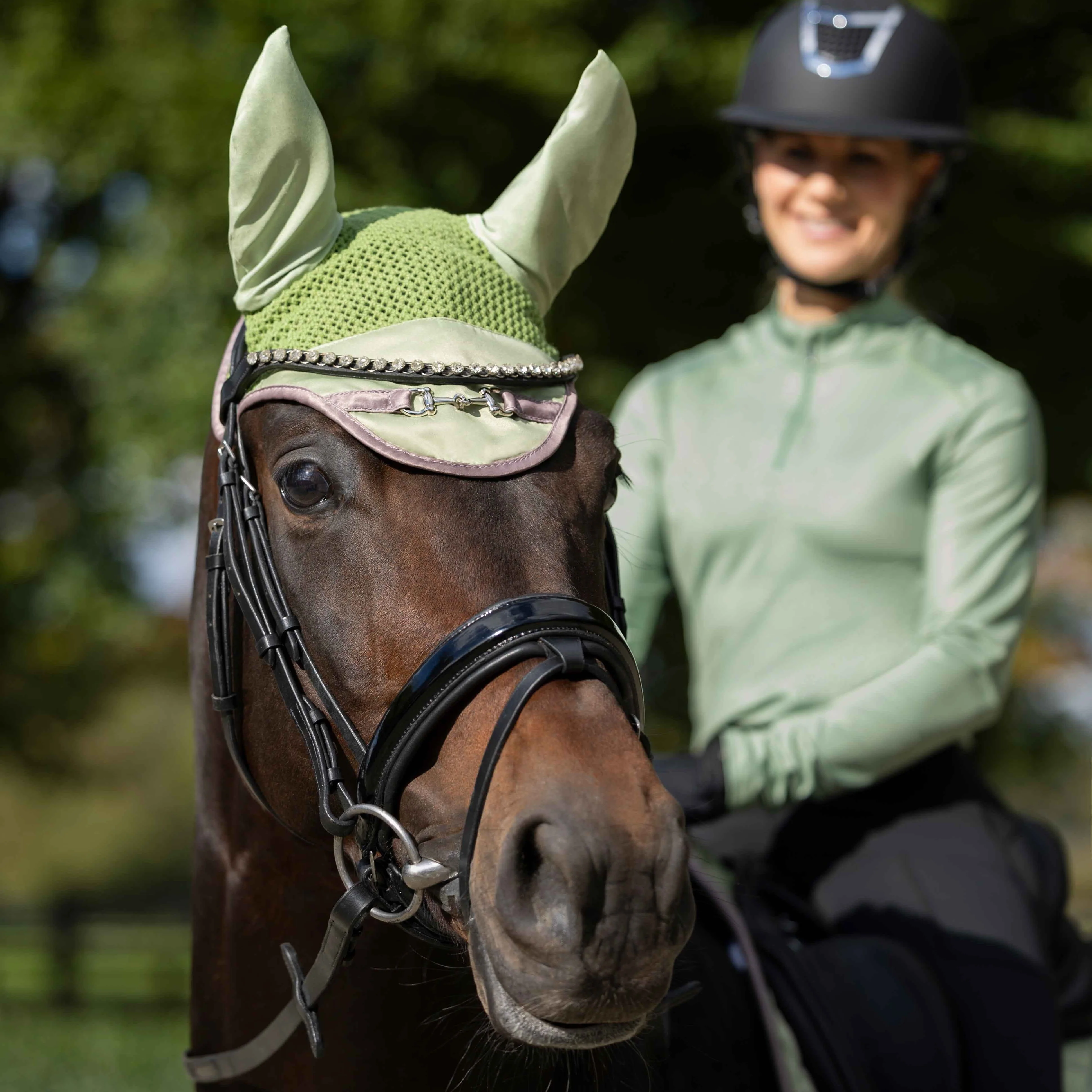 HKM Ear Bonnet -Golden Bit- - Image 9