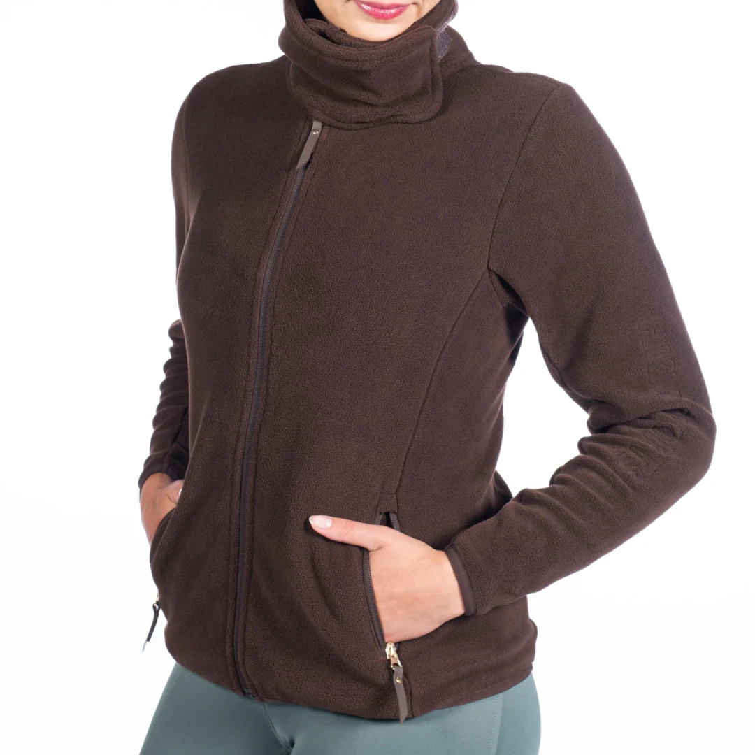HKM Fleece jacket -Basil-