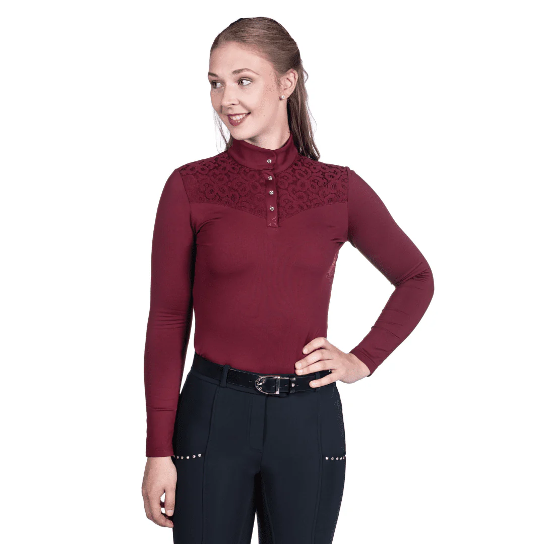 HKM Berry Lace Functional Shirt - Image 2