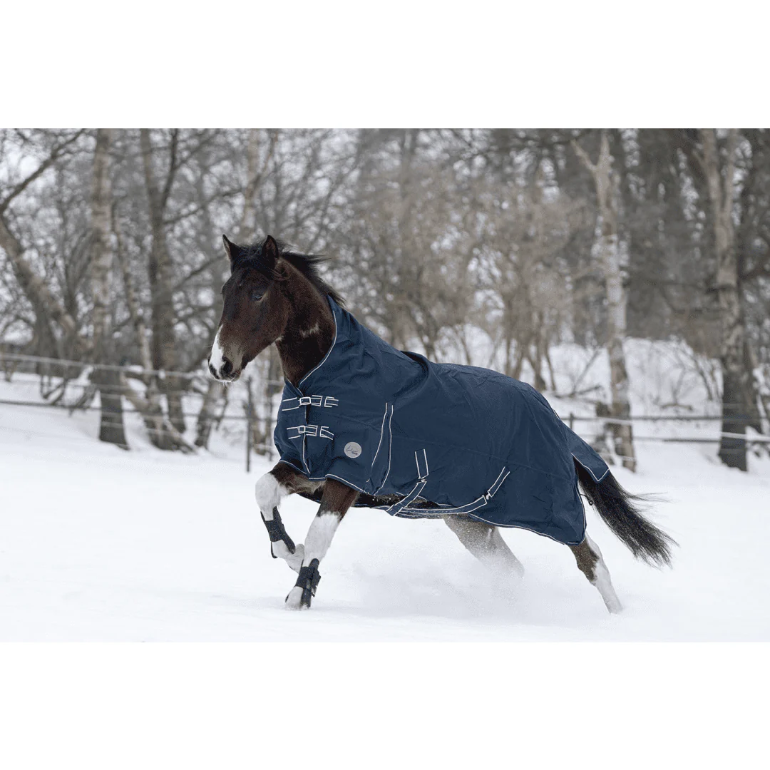 HKM Starter 600D Fleece Lining Highneck Rug - Image 3