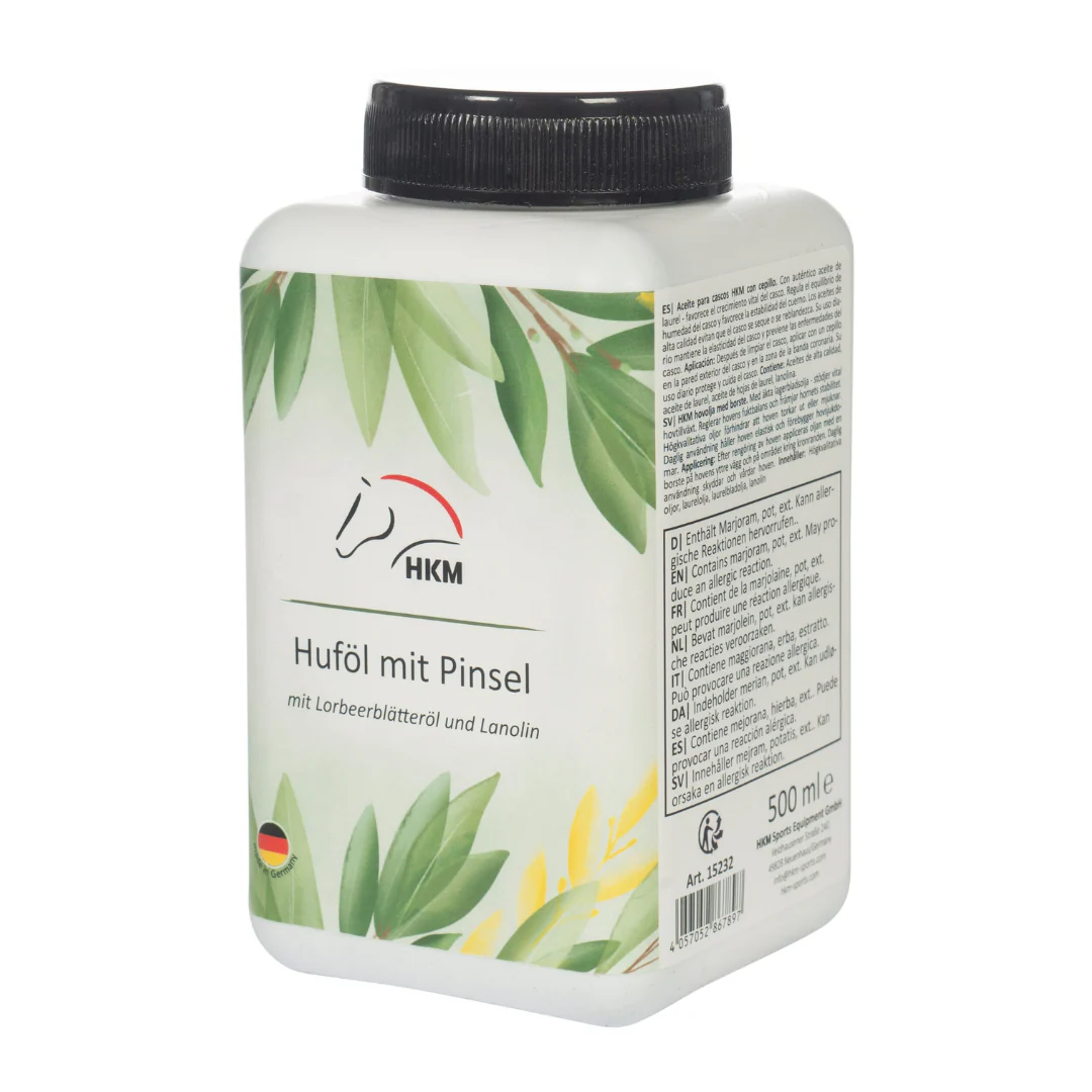 HKM Hoof Oil with Brush - Image 3
