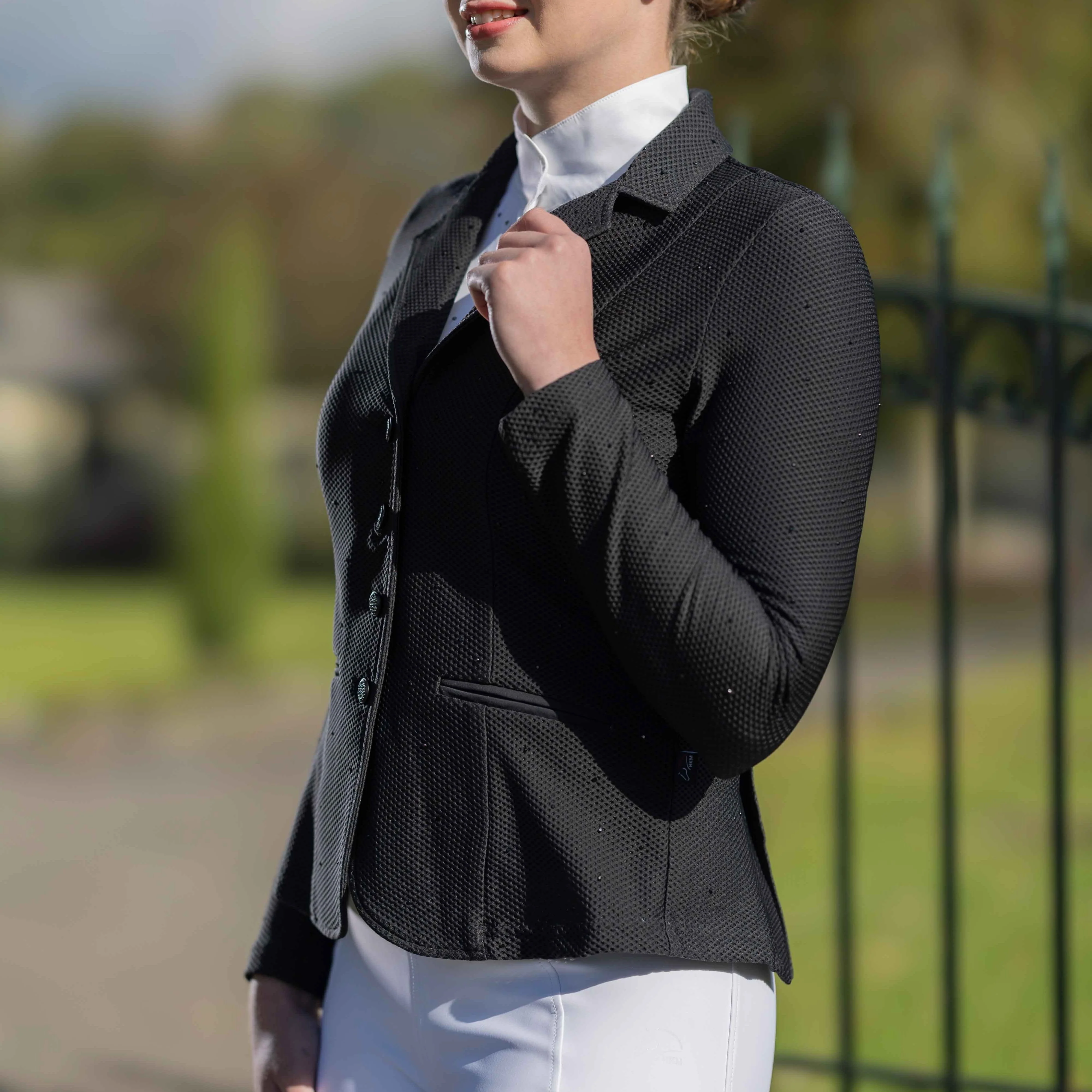 HKM Ladies Competition Jacket -Crystal- - Image 6
