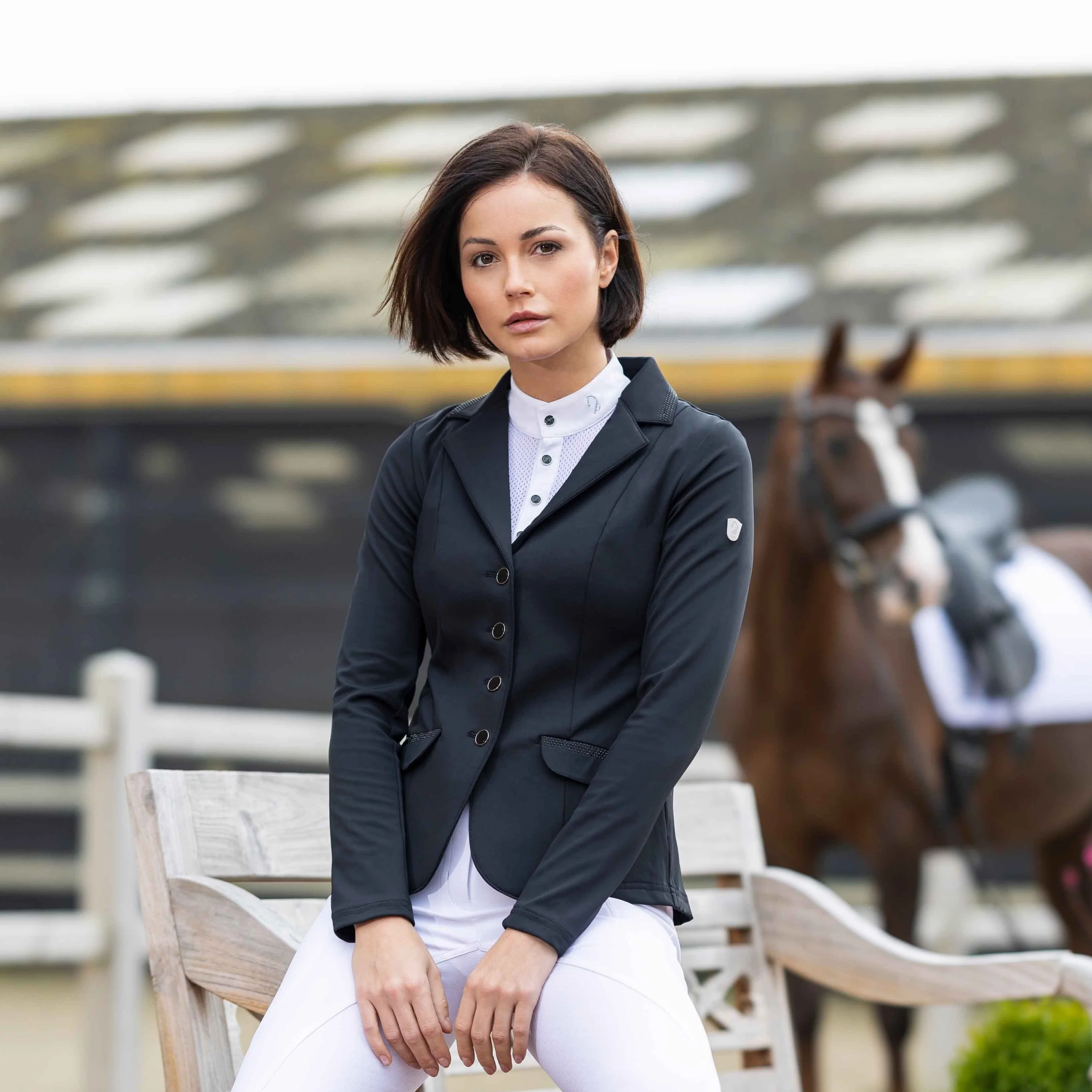 HKM Ladies Competition Shirt -Amalfi- - Image 8