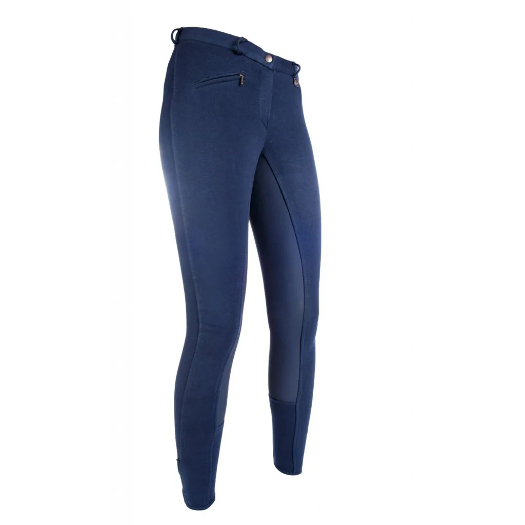HKM Ladies Riding breeches -Basic Belmtex Grip- 3/4 seat - Image 3