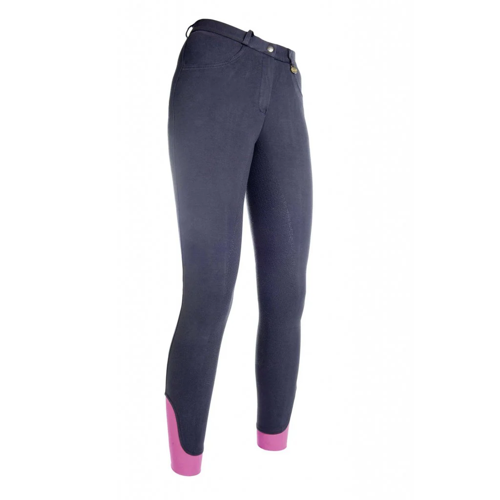 HKM Ladies Riding Breeches - Kate - Silicone Full Seat - Image 4
