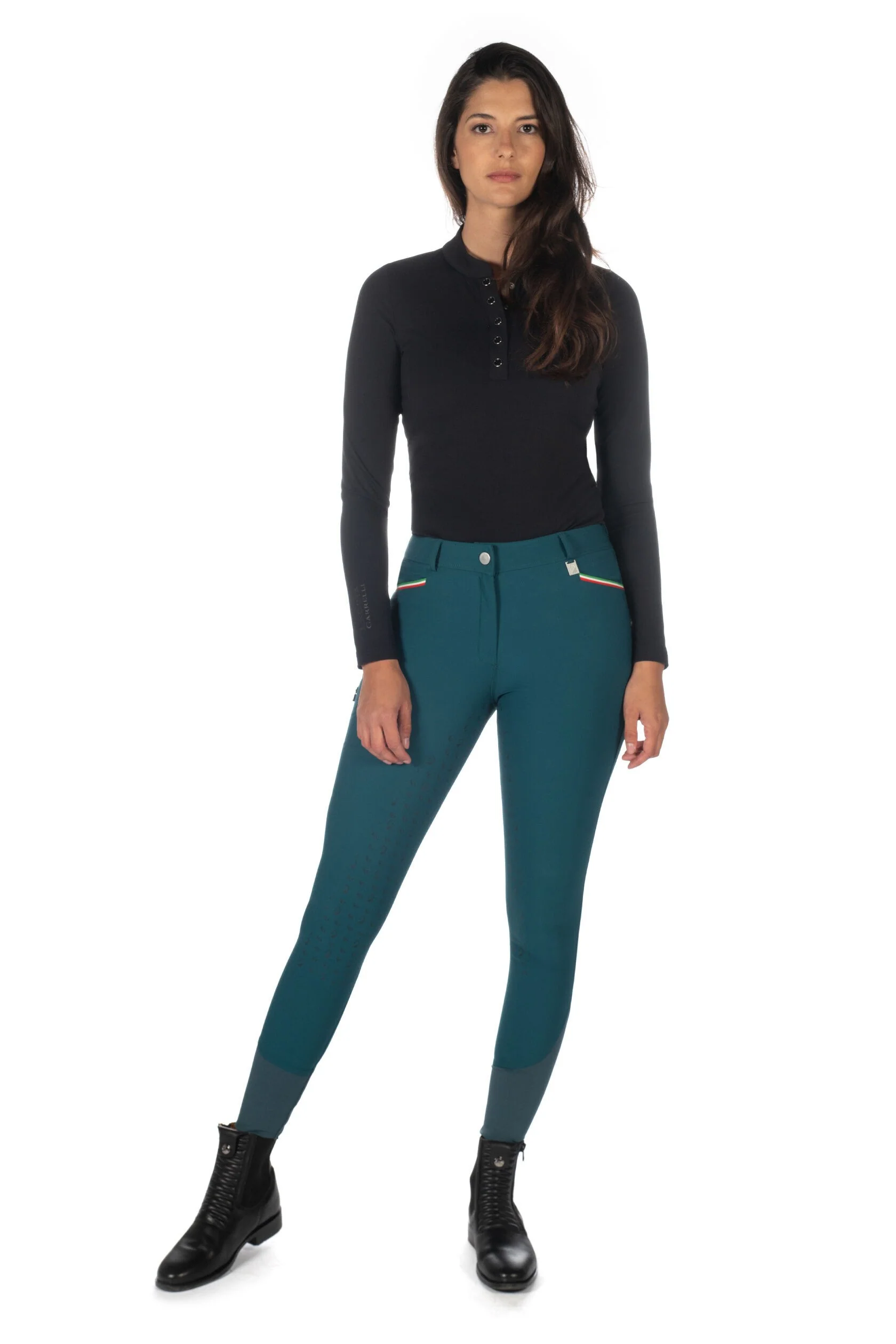 HKM Ladies Silicone Full Grip Riding Breeches -Livigno Sportive- - Image 15