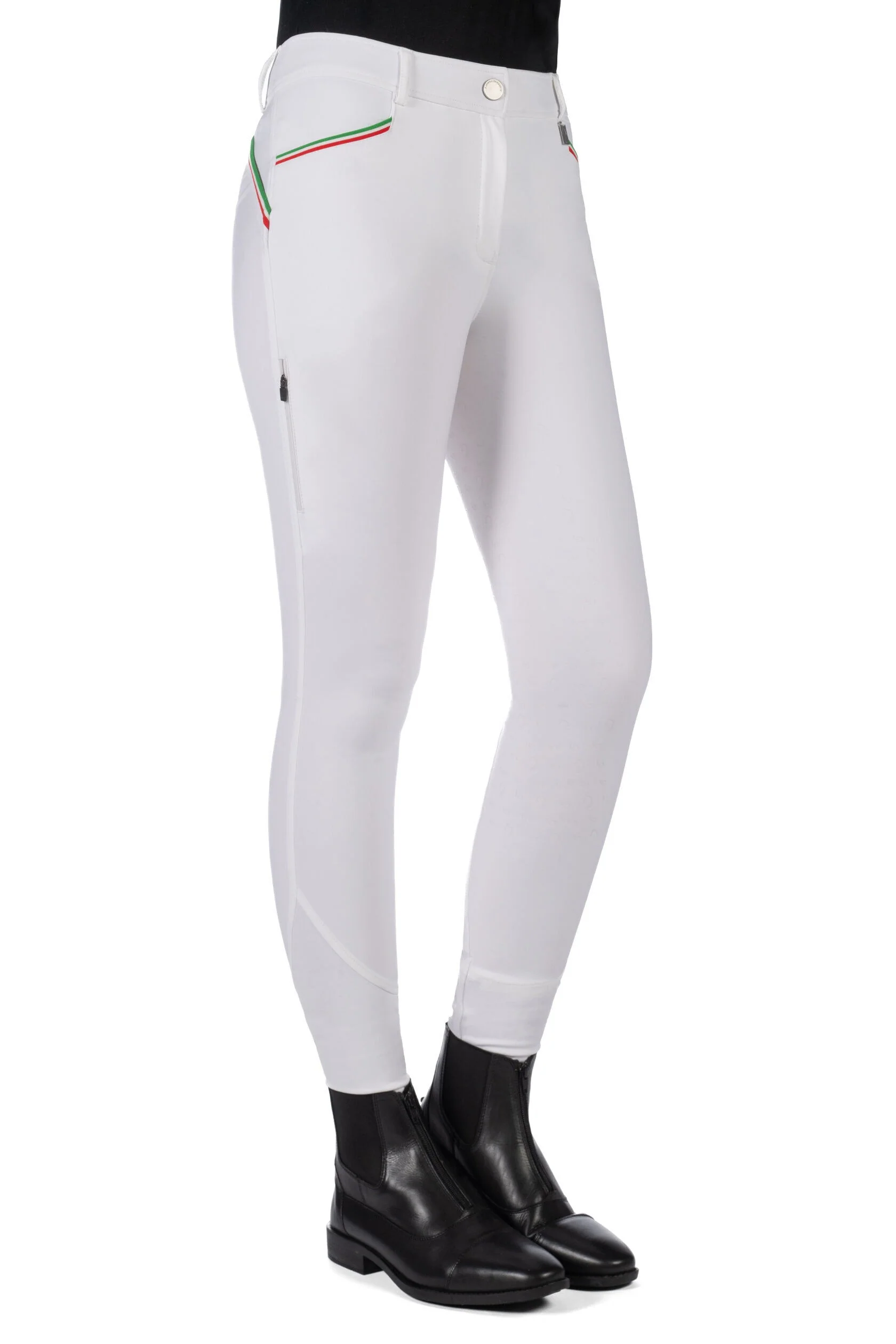 HKM Ladies Silicone Full Grip Riding Breeches -Livigno Sportive- - Image 2