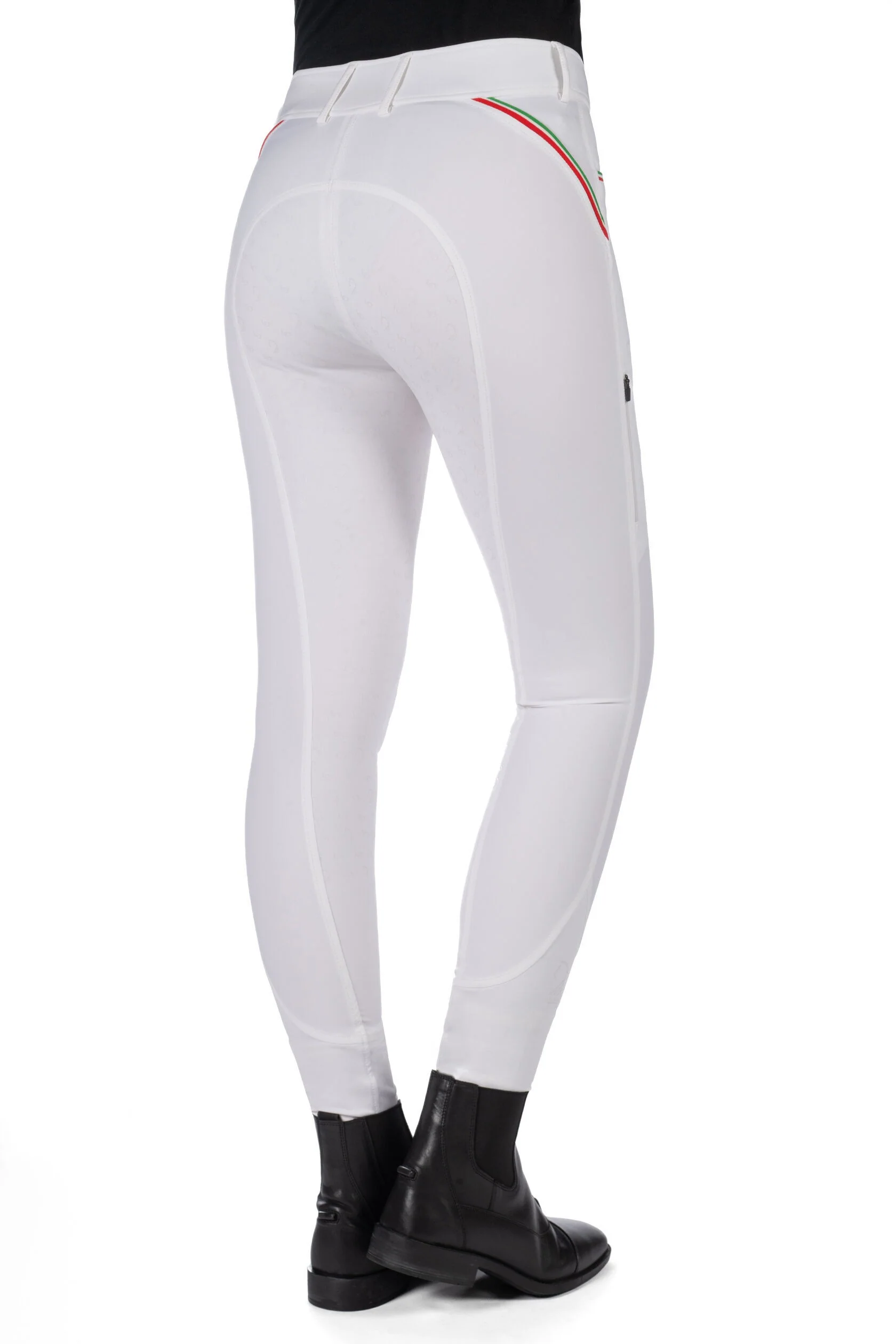 HKM Ladies Silicone Full Grip Riding Breeches -Livigno Sportive- - Image 4