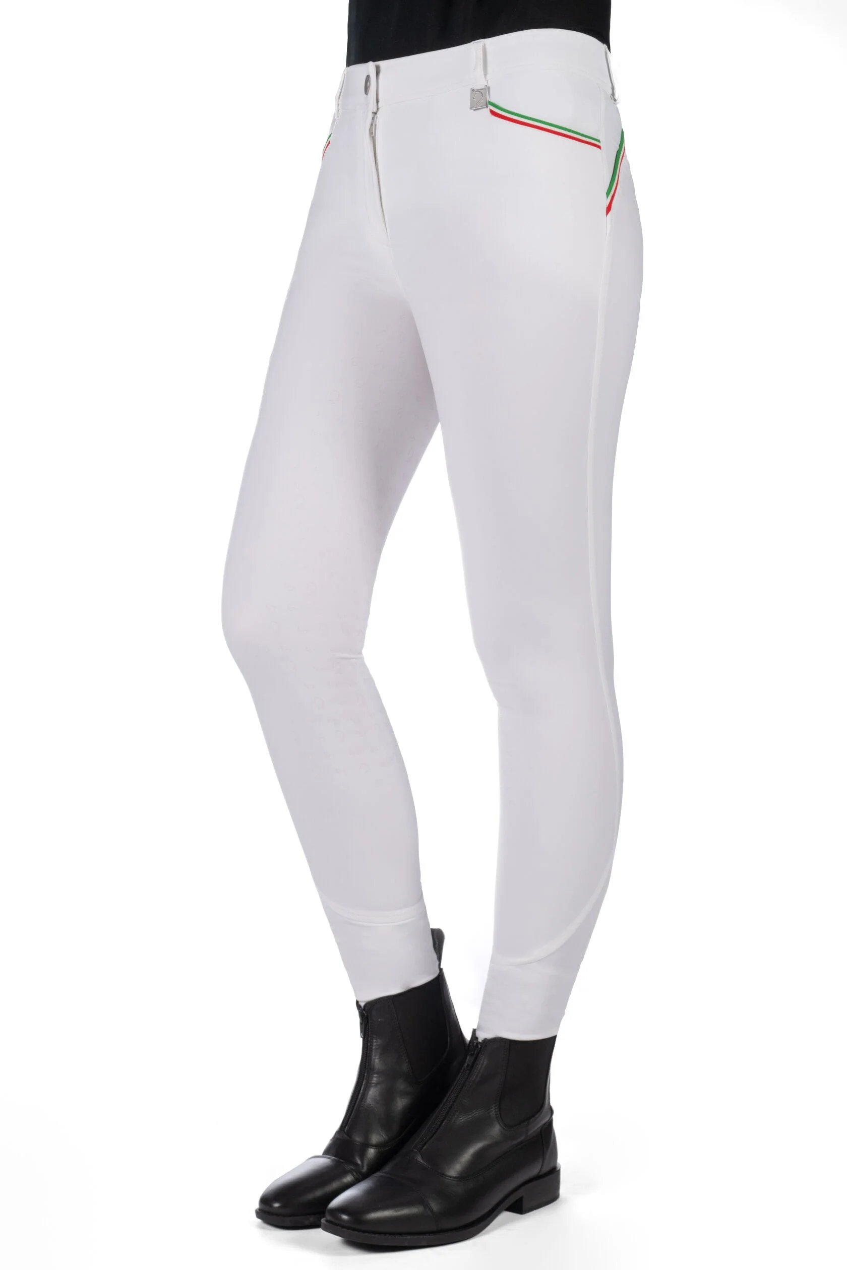 HKM Ladies Silicone Full Grip Riding Breeches -Livigno Sportive- - Image 6