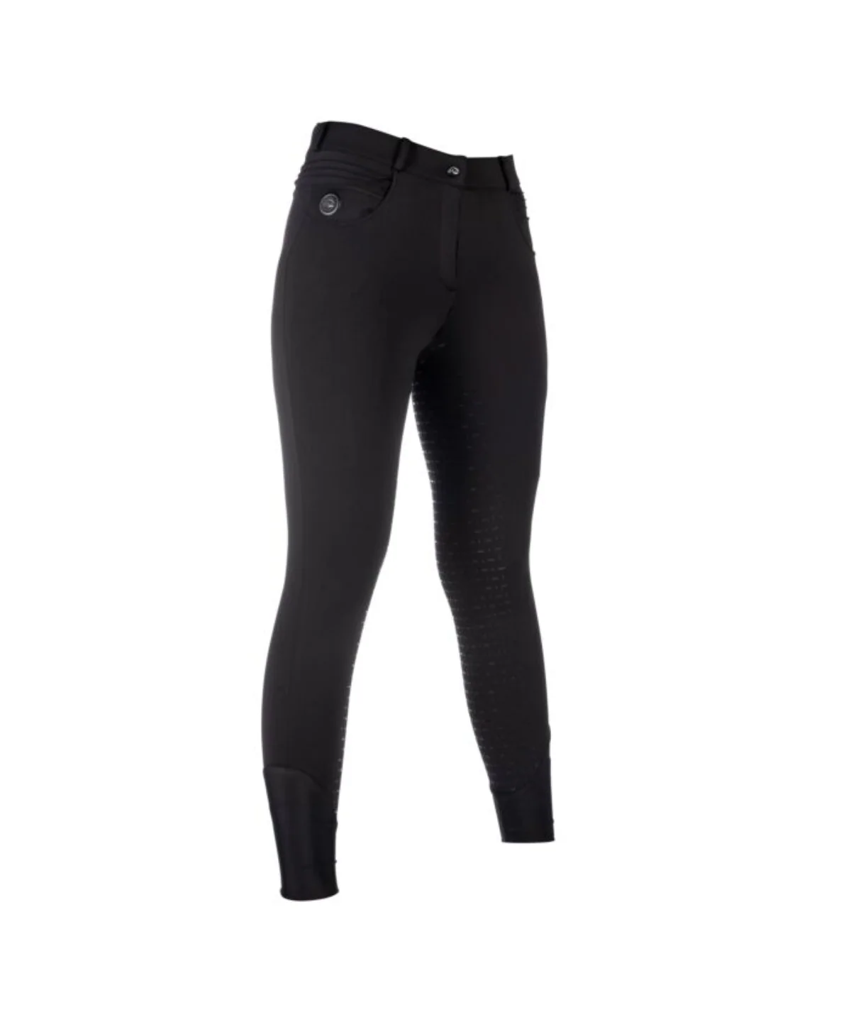 HKM Ladies Silicone Full Seat Heating Riding Breeches -Comfort- Style - Image 6