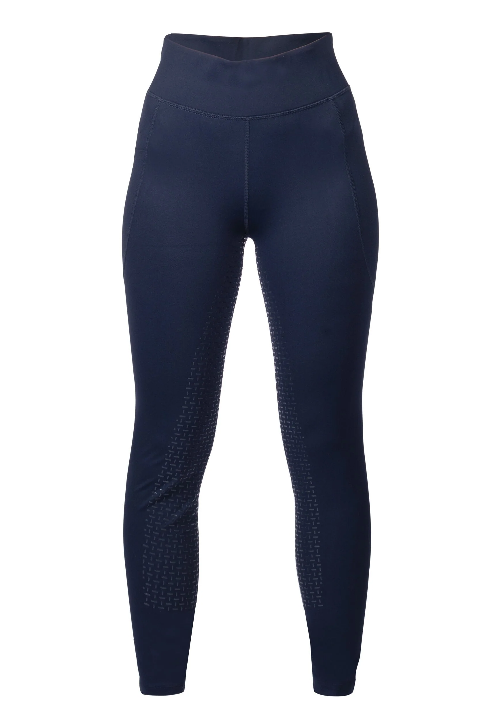 HKM Ladies Silicone Full Seat Riding Leggings -Mesh II-