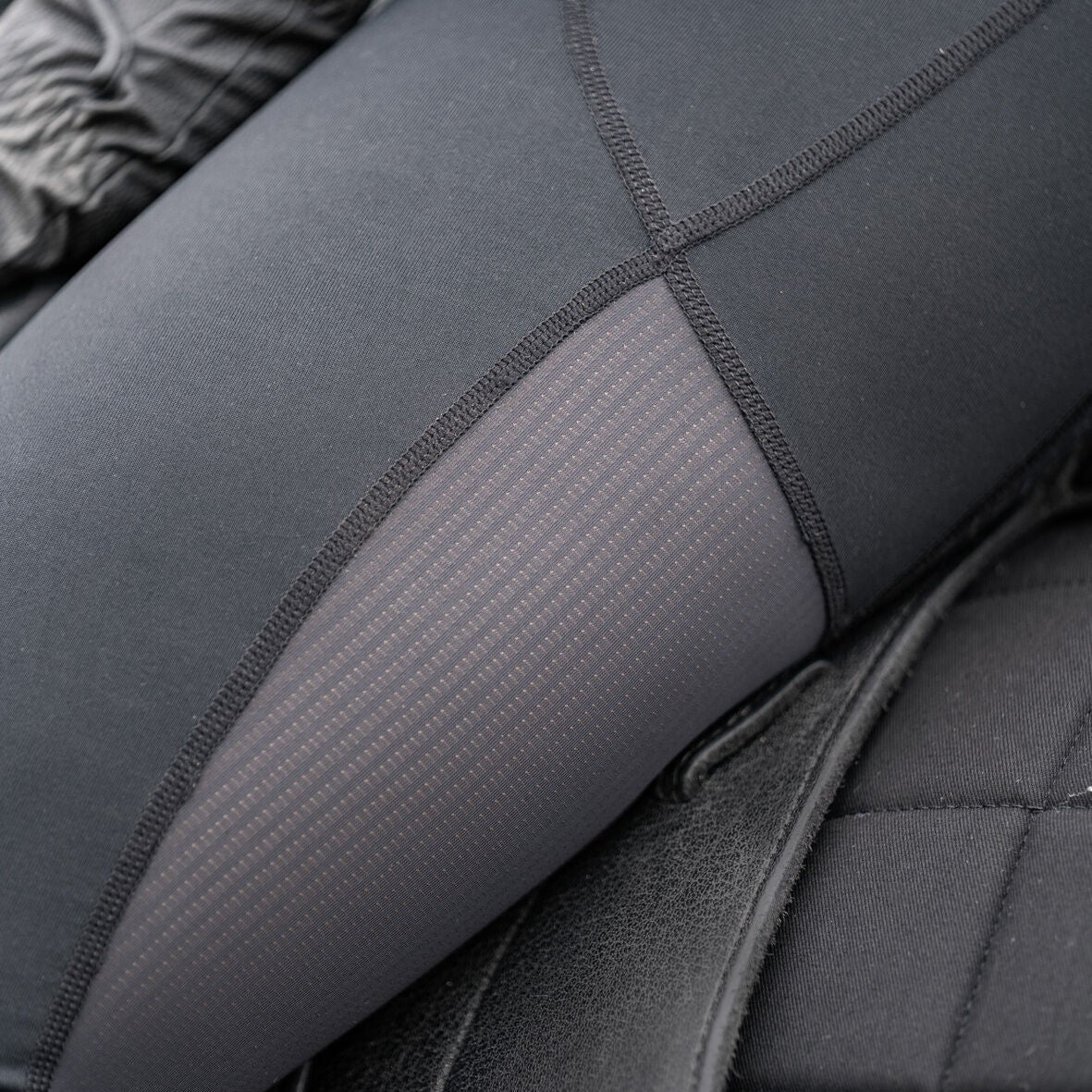 HKM Ladies Silicone Full Seat Riding Leggings -Mesh II- - Image 7