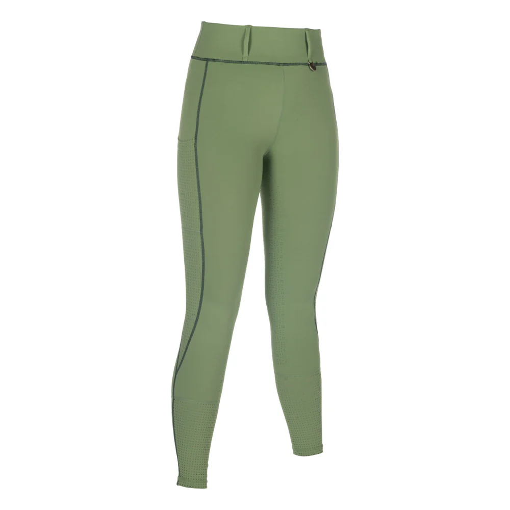HKM Ladies Silicone Full Seat Riding Tights -Juna-