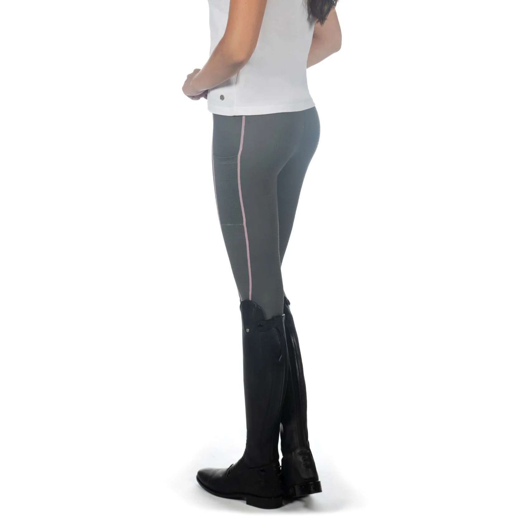 HKM Ladies Silicone Full Seat Riding Tights -Juna- - Image 36