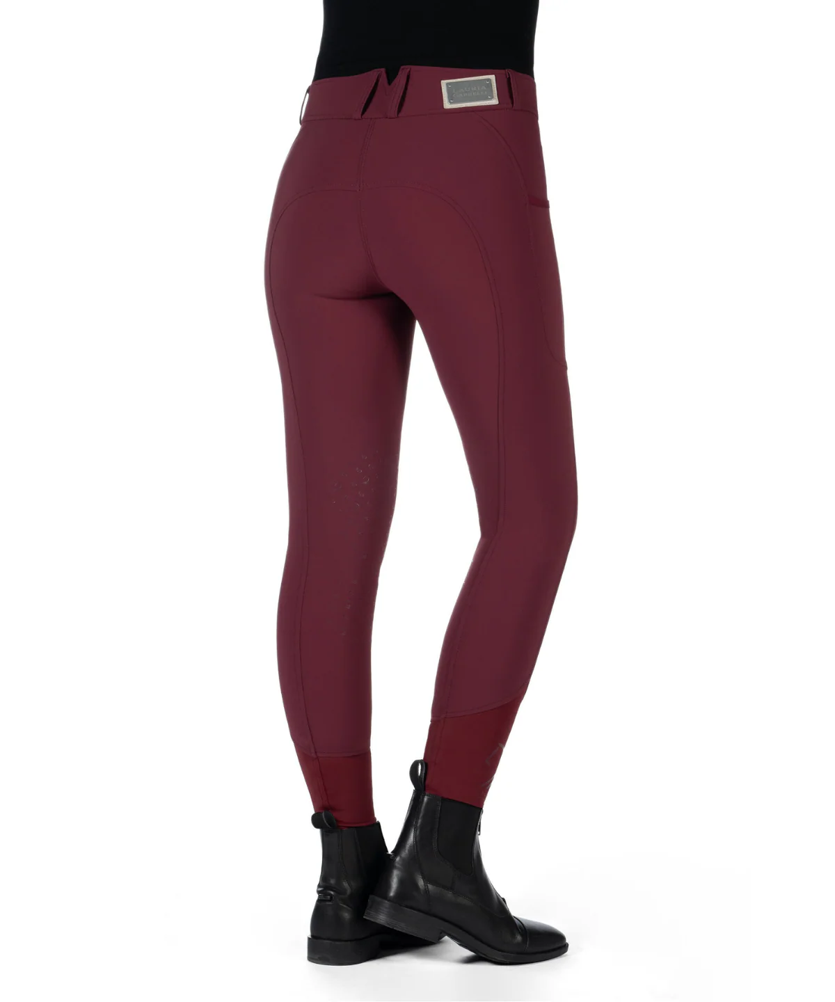 HKM Ladies Silicone Knee Patch Breeches -Livigno- - Image 10