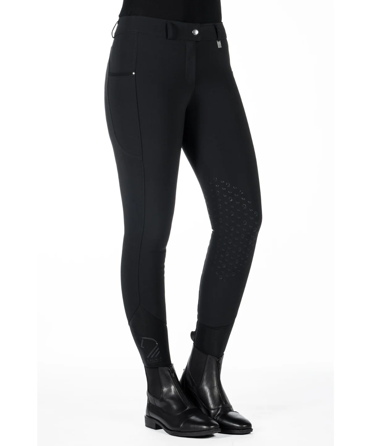 HKM Ladies Silicone Knee Patch Breeches -Livigno- - Image 16