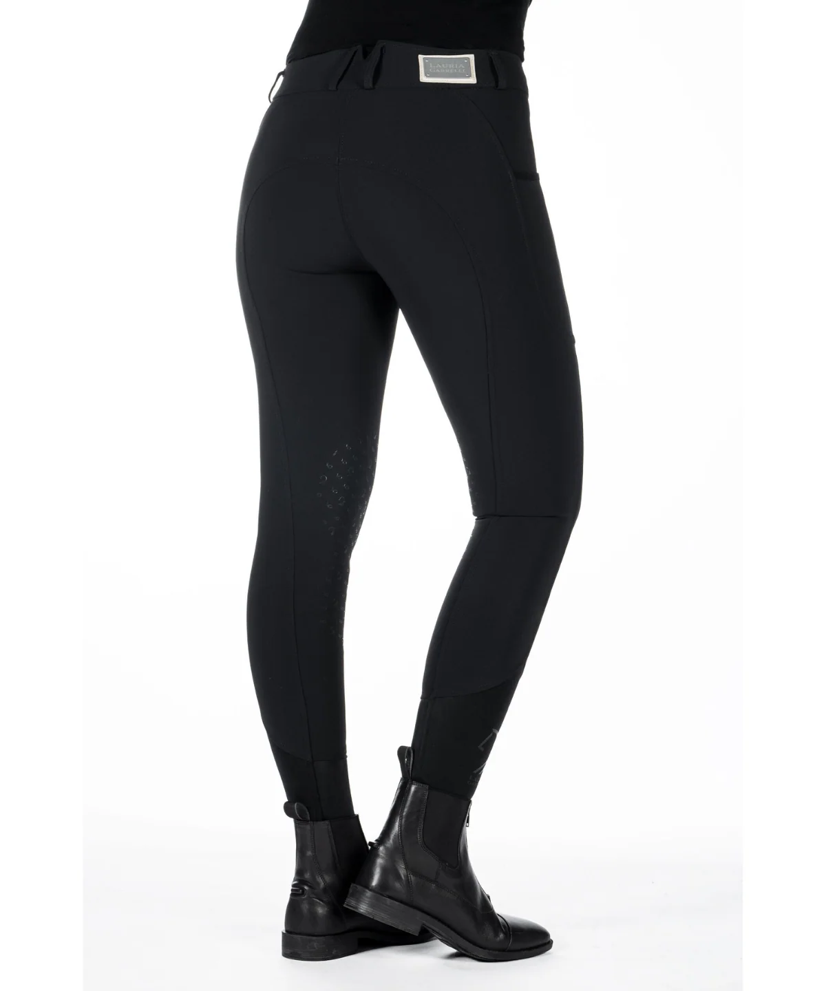 HKM Ladies Silicone Knee Patch Breeches -Livigno- - Image 18