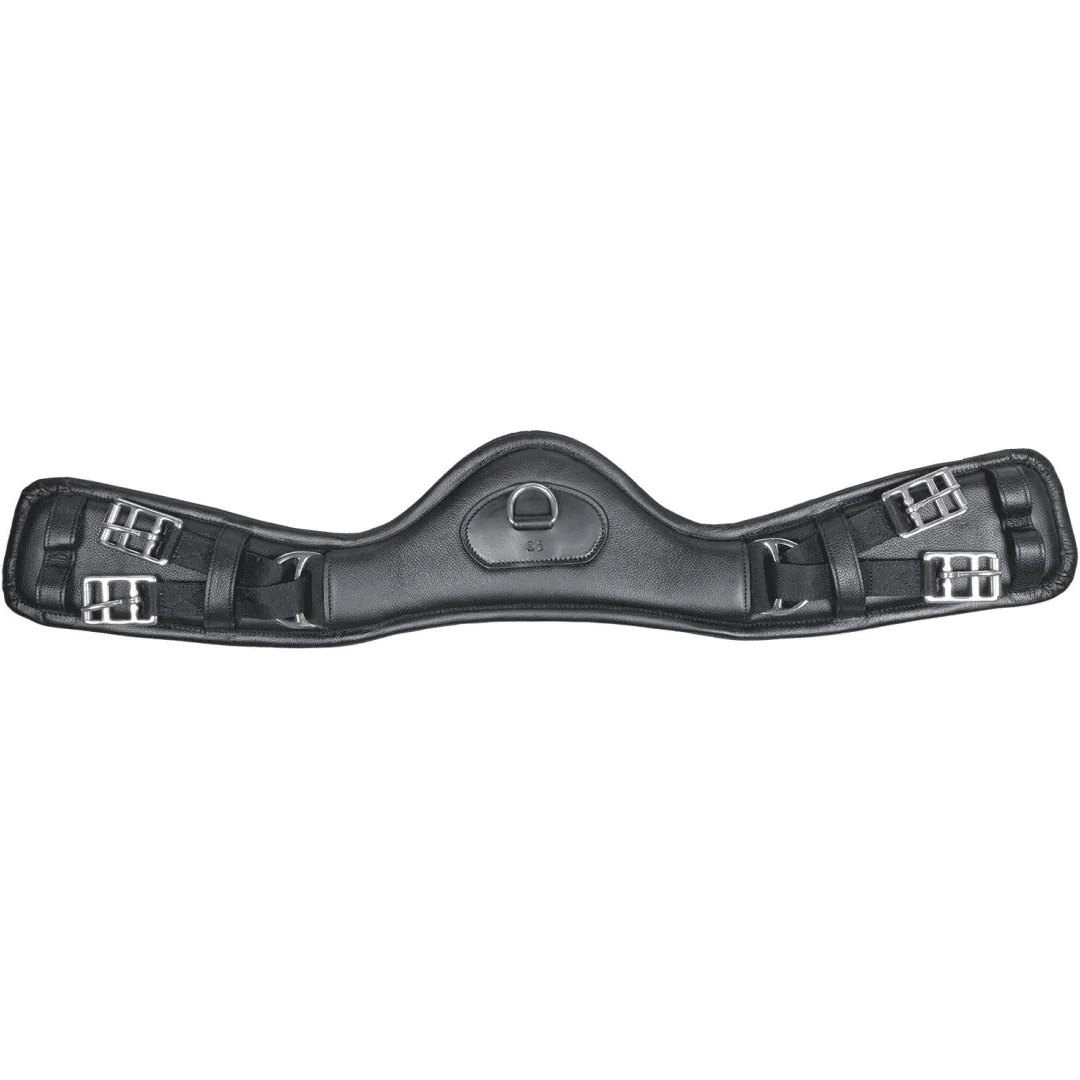HKM Dressage Anatomic Elastic Leather Girth