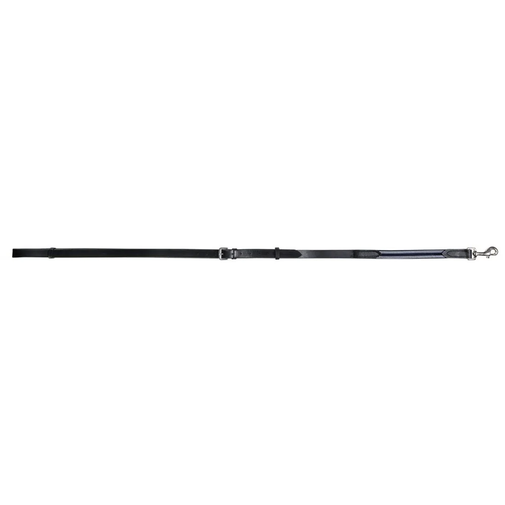 HKM Leather Side Reins With Elasticated Insert - Image 2