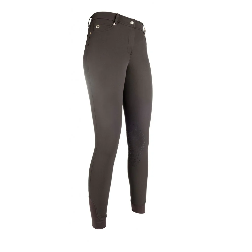 HKM LG Basic Silicone Knee Patch Riding Breeches - Image 4