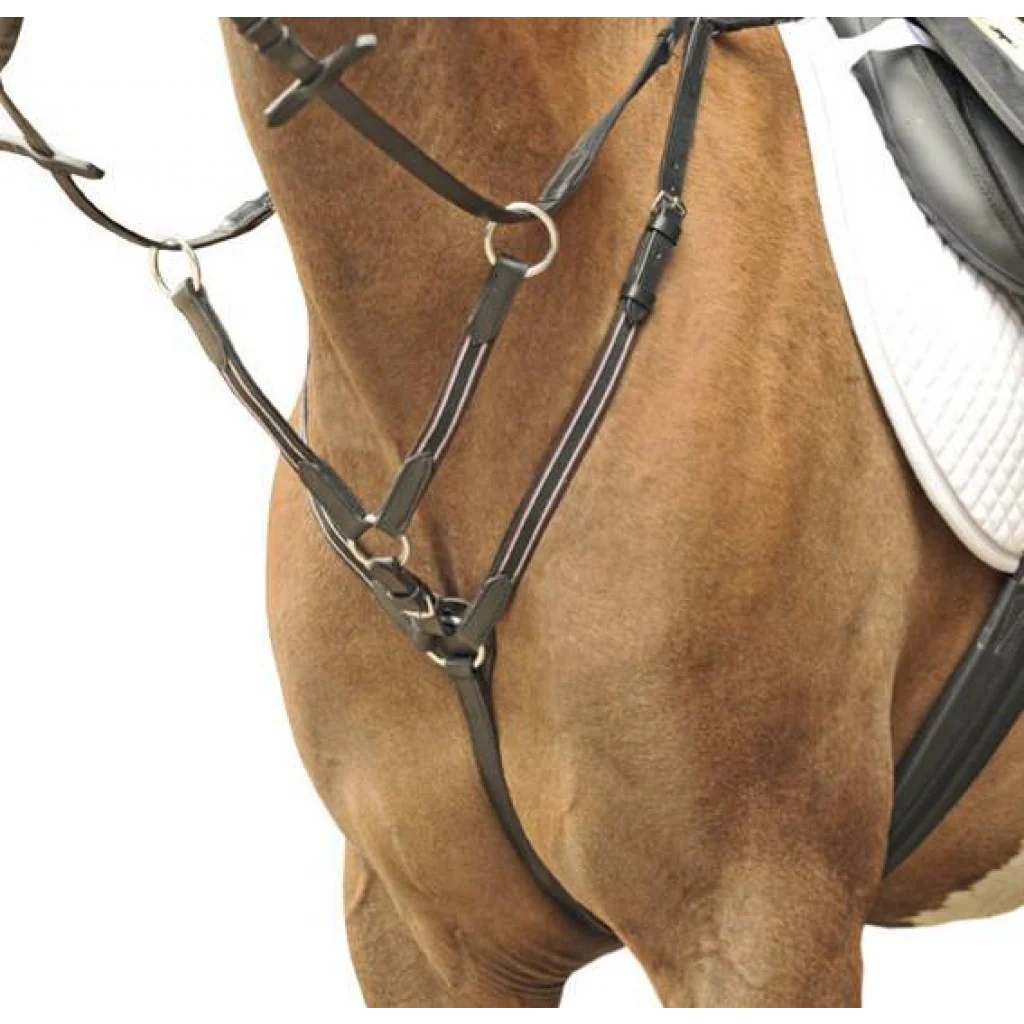 HKM Martingale/Breastplate With Silver Fittings - Image 2