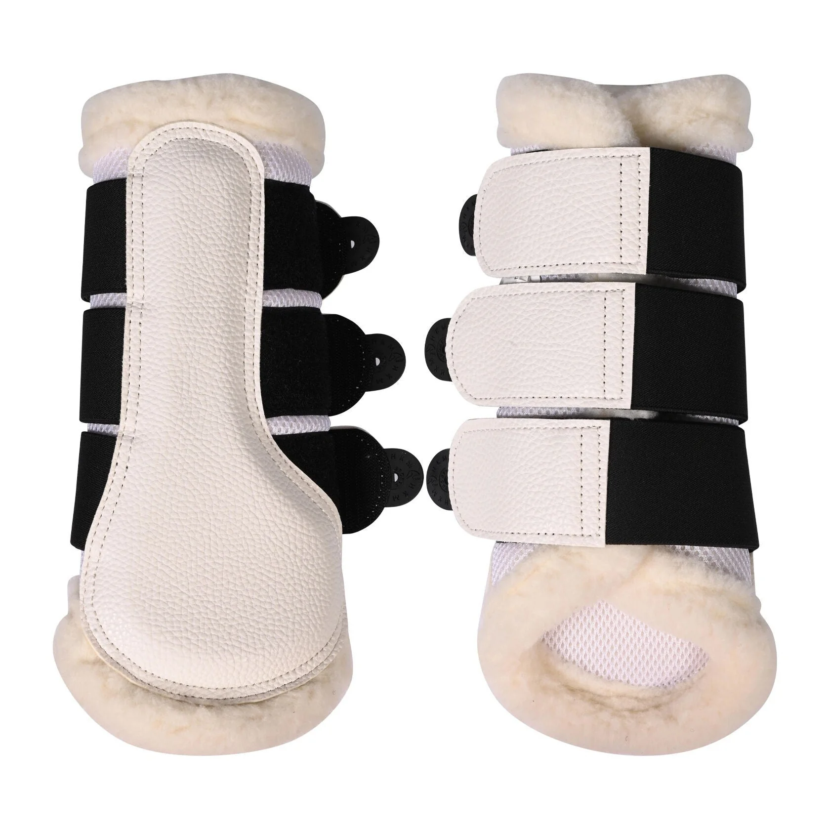 HKM Protection Boots -Comfort Premium Mesh- Fur