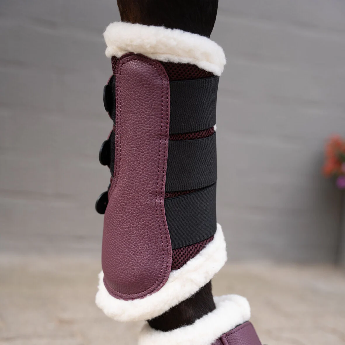 HKM Protection Boots -Comfort Premium Mesh- Fur - Image 9