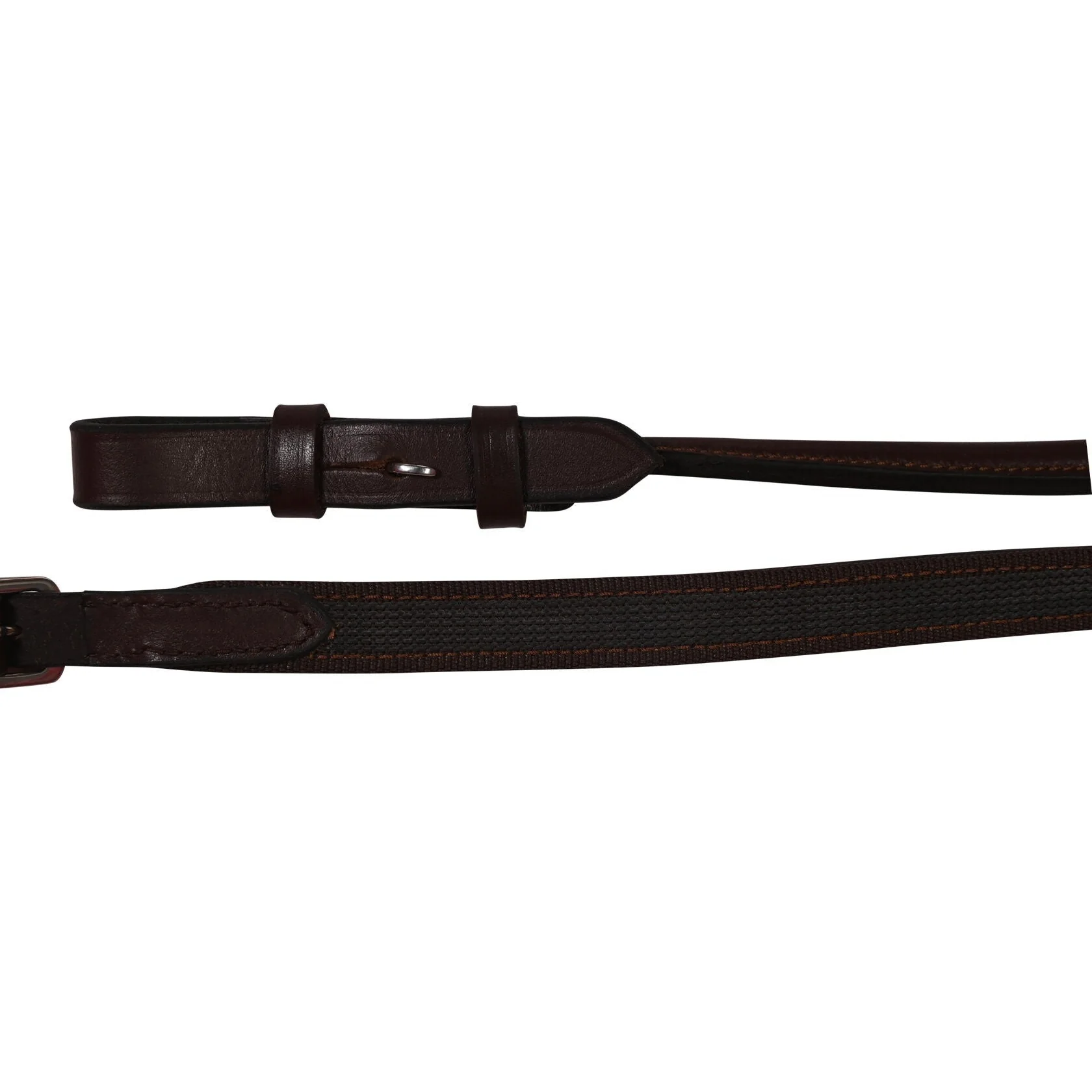 HKM Leather with Rubber -Lisa- Reins