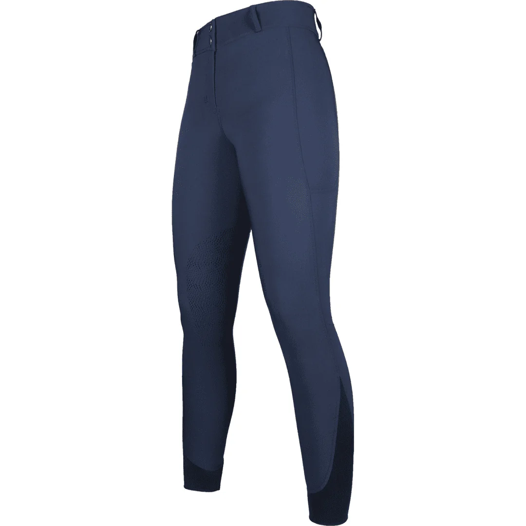 HKM Comfort FLO Style Silicone Knee Patch Riding Breeches - Image 3