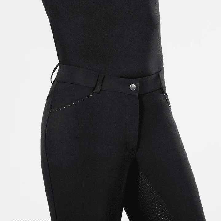 HKM Rosegold Glamour Style S.F. Seat Riding Breeches - Image 4
