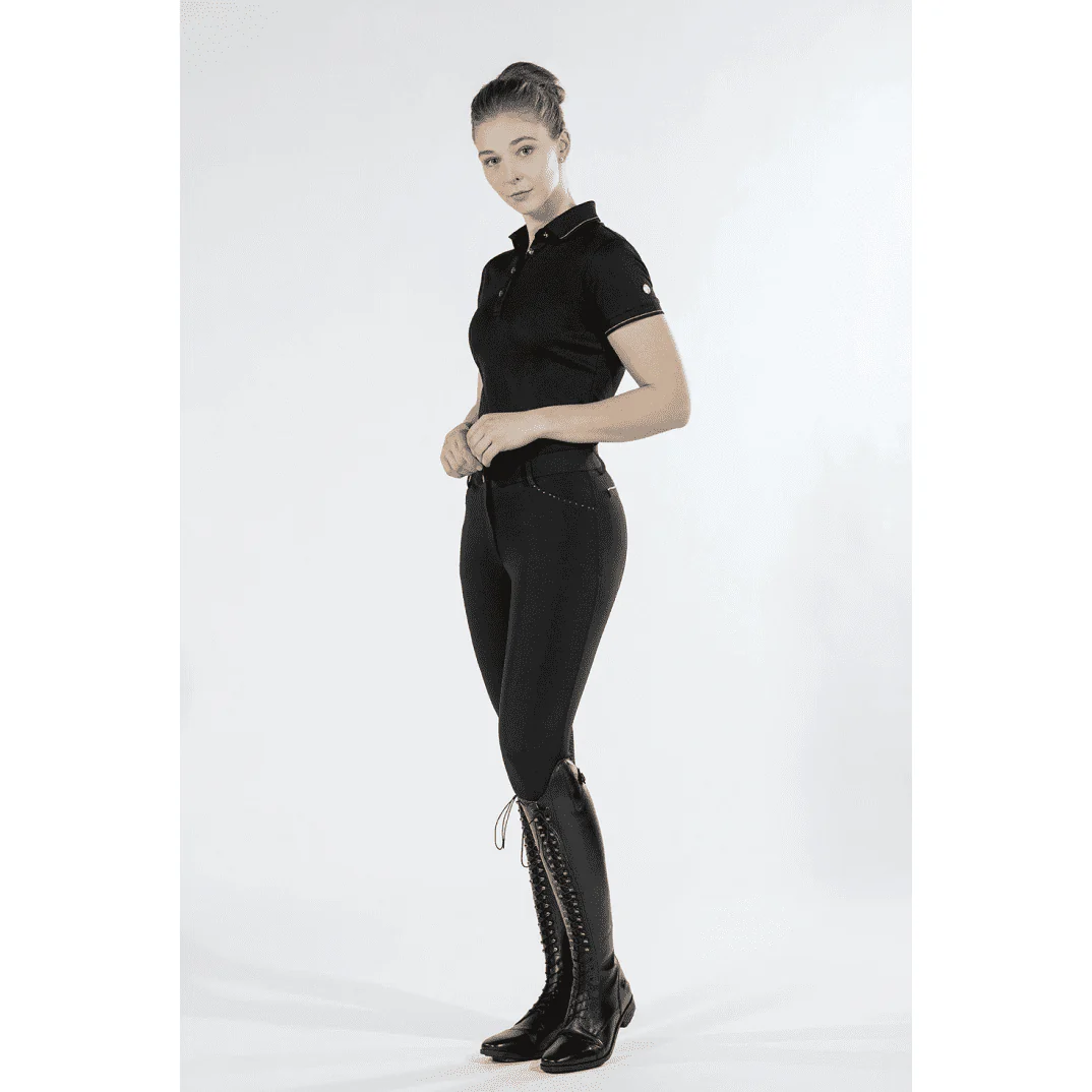 HKM Rosegold Glamour Style S.F. Seat Riding Breeches - Image 6