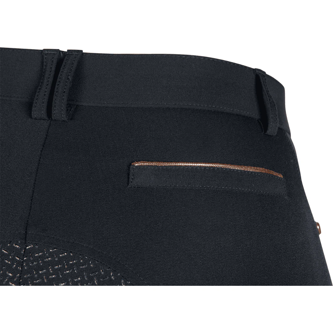 HKM Rosegold Glamour Style S.F. Seat Riding Breeches - Image 7