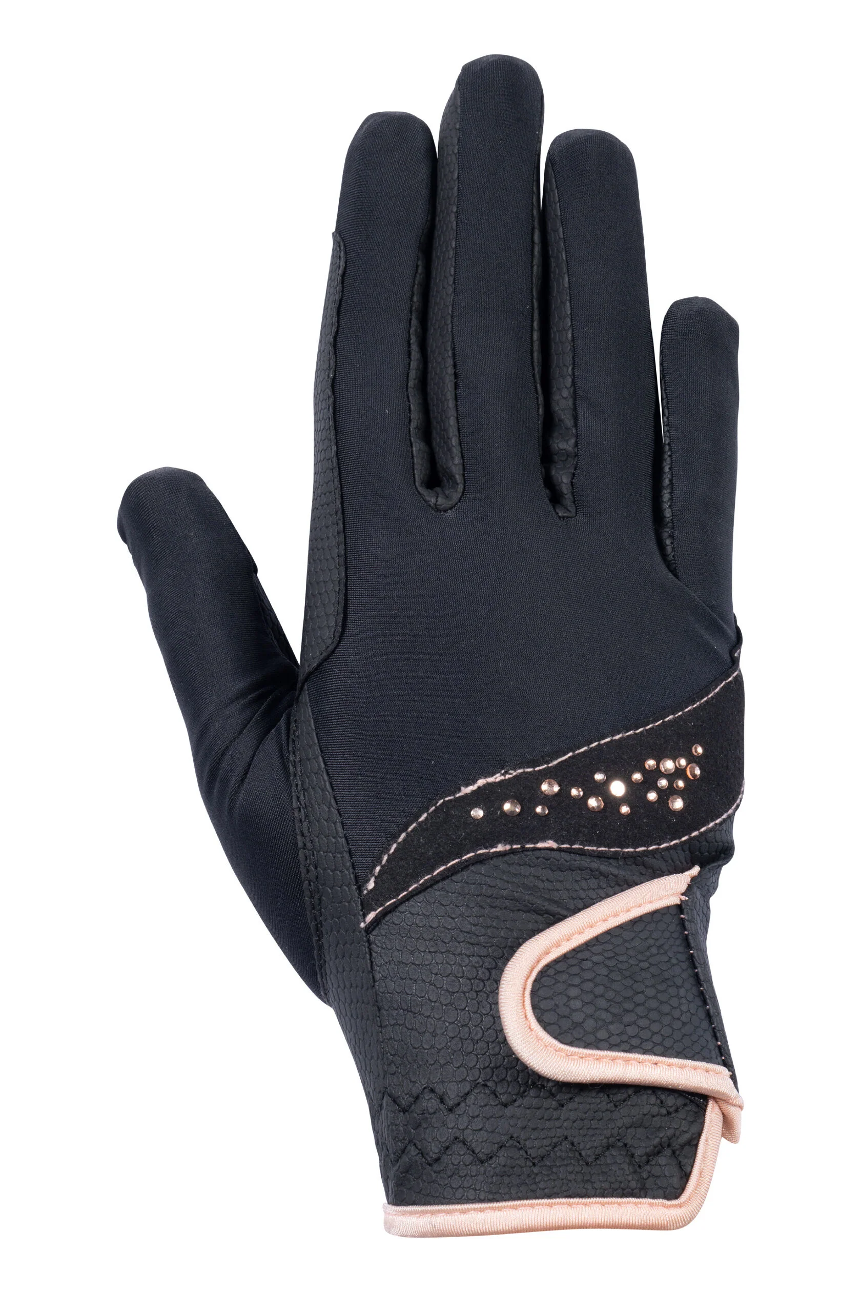 HKM Riding Gloves -Rosegold Glamour- Style
