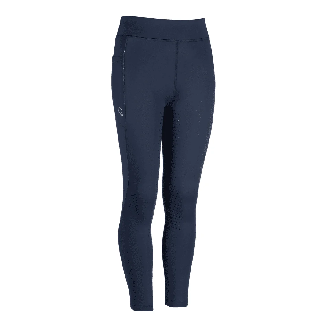 HKM Alice Kids Silicone Full Seat Riding Leggings - Image 2