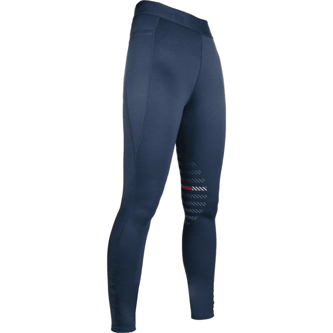 HKM Sports Silicone Knee Patch Riding Leggings - Image 13