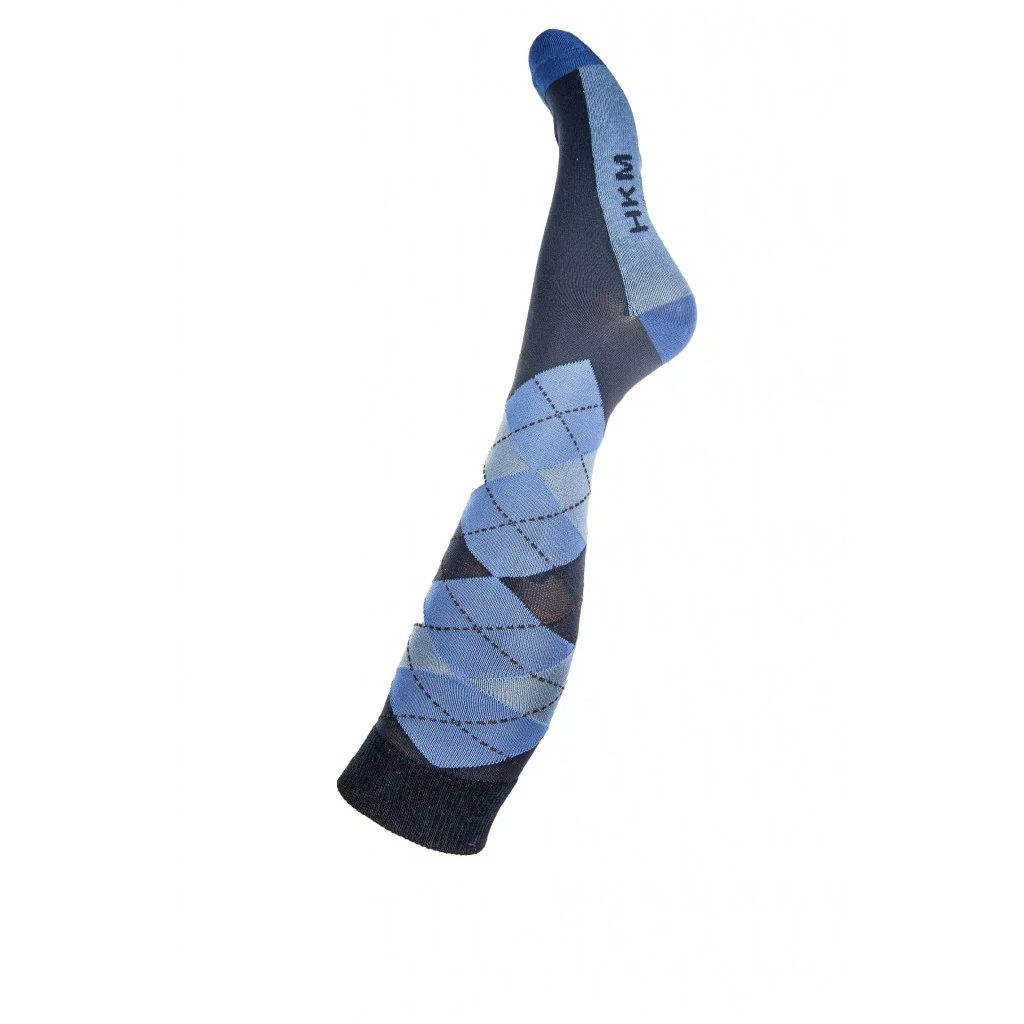 HKM Riding Socks -Check Classico- - Image 3