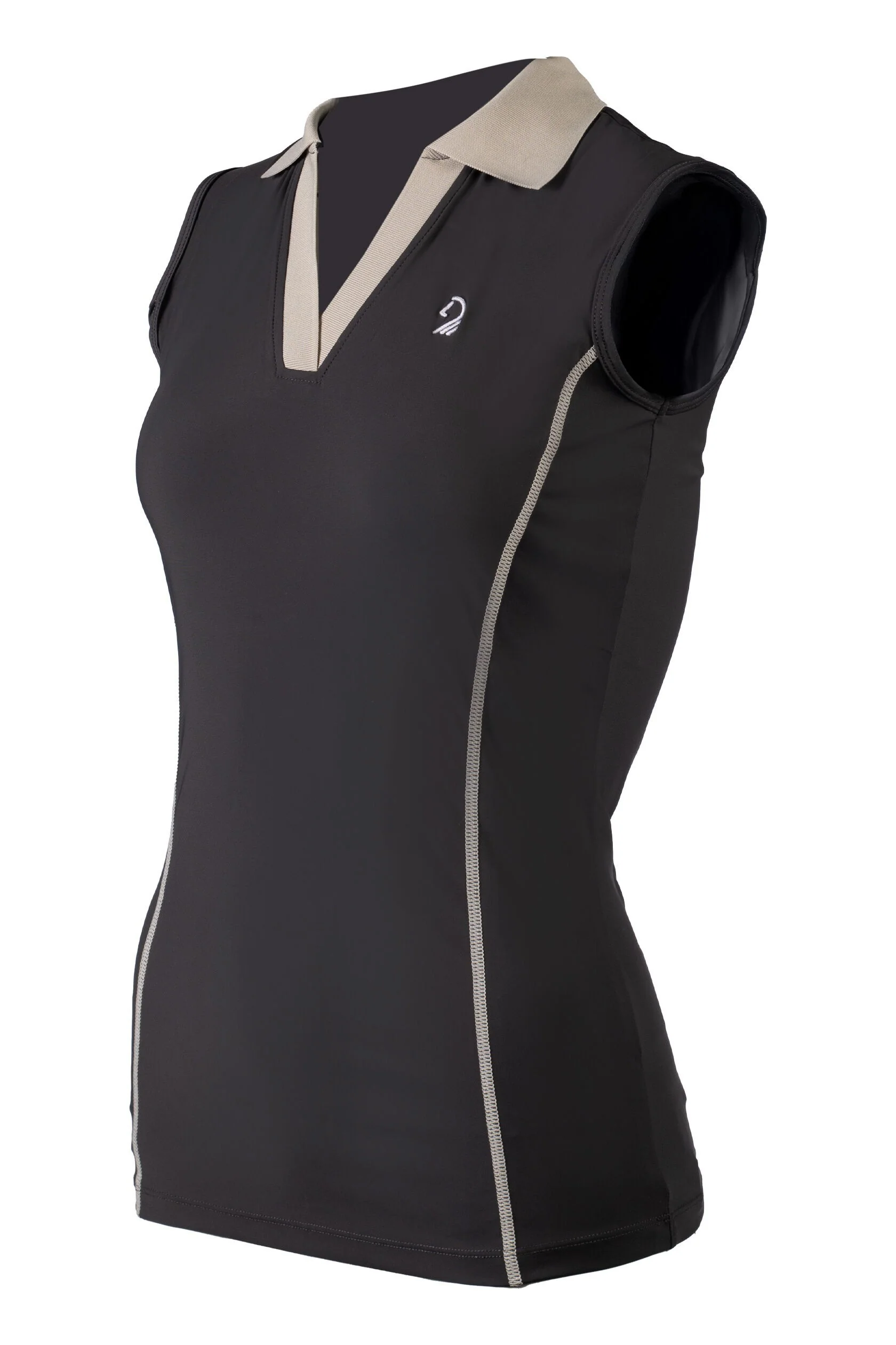 HKM Sleeveless Polo Shirt -Limone- - Image 2