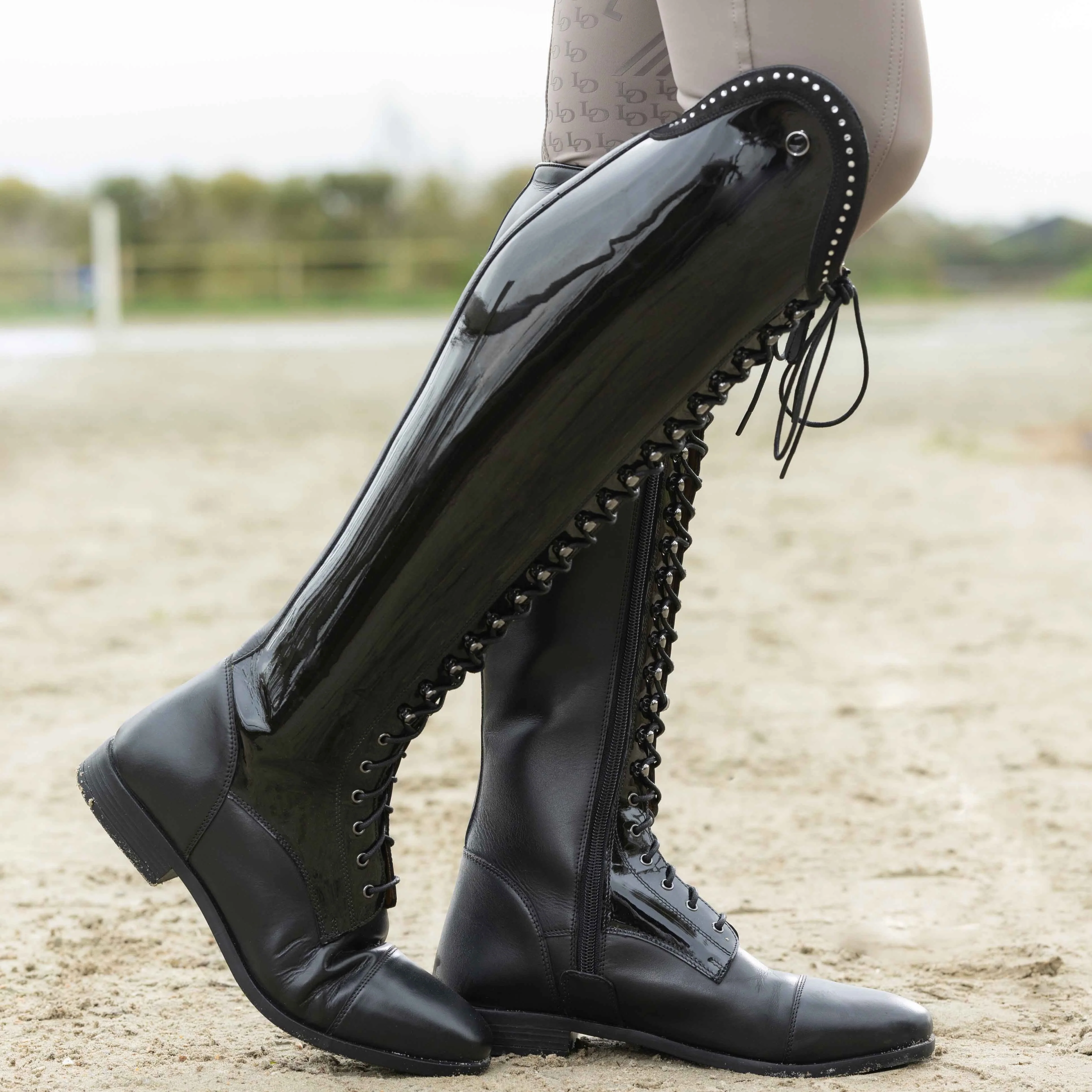 HKM Standard Riding Boots -Amalfi Lack- - Image 10