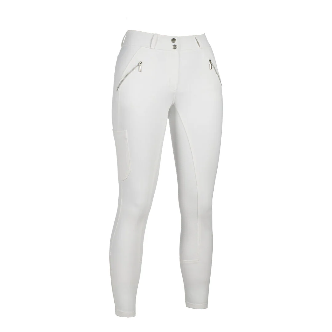 HKM Women's Alos Full Seat Riding Breeches -Lia High Waist-